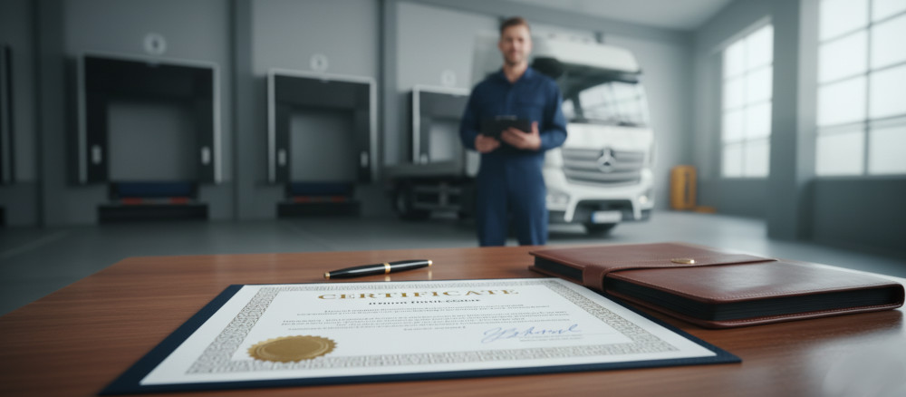 CERTYFIKAT KOMPETENCJI ZAWODOWYCH PRZEWOŹNIKA